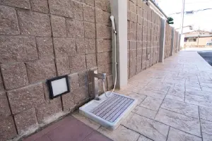 ペット足洗い場